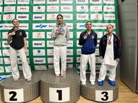 Lejla Lišinović 3. mesto v borbah